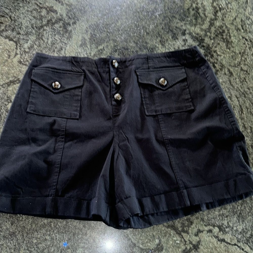 INC international concepts,  button front shorts